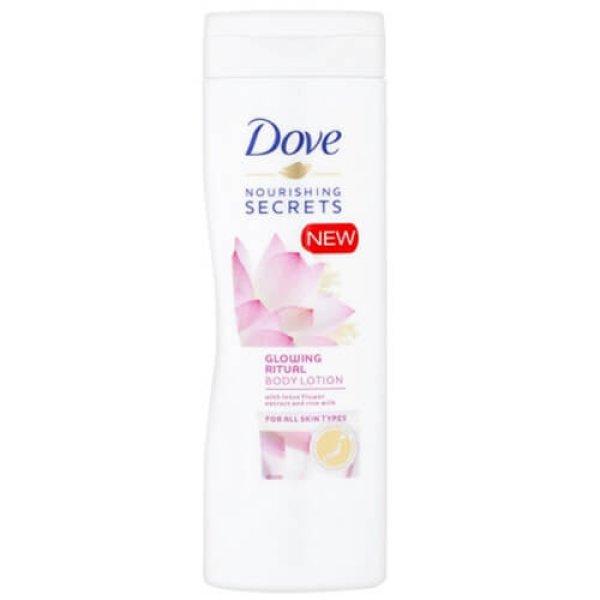 Dove Bőrvilágosító testápoló krém Nourishing
Secrets (Glowing Ritual Body Lotion) 250 ml