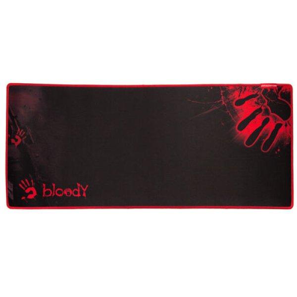 A4TECH Bloody B-087S, Gamer, 700x300x2 mm, Szövet, Csúszásmentes,
Fekete-Piros, Egérpad