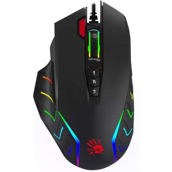 A4TECH Bloody J95 Gaming Egér – 8000 DPI, Light Strike, RGB Világítás,
USB, PixArt Optikai Szenzor