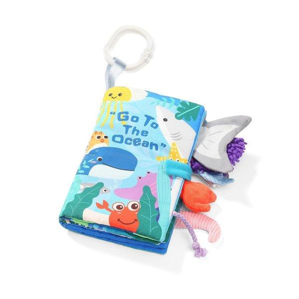 BabyOno Játékkönyv GO TO THE OCEAN Puha – 544