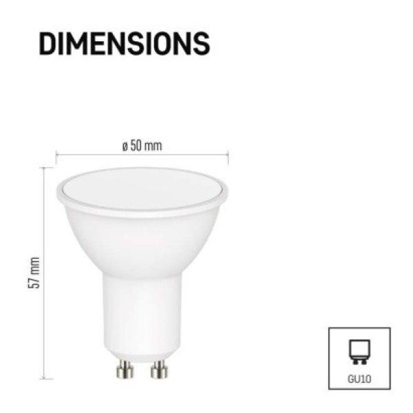 GoSmart LED izzó - MR16 - GU10 - 4,8W (35W) - 400 lm - RGB - dimmelhető -
Zigbee