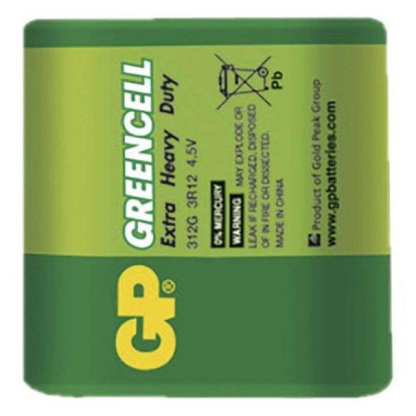 GP Greencell cink-klorid laposelem 4.5V lapos 1db/fólia