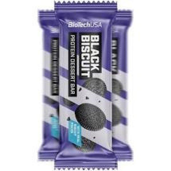 BIOTECH DESSERT BAR BLACK BISCUIT 50 g