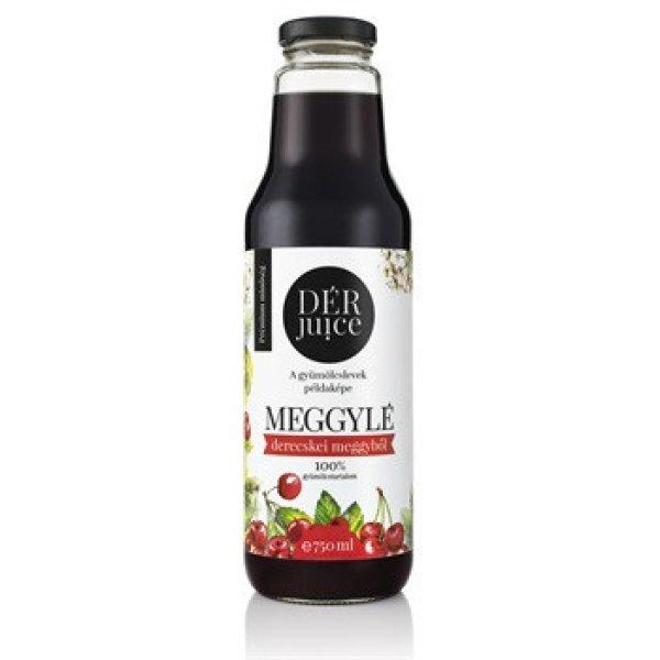 Dér juice meggylé 100% 750 ml