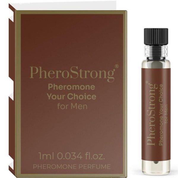 PHEROSTRONG - FÉRFI FEROMON PARFÜM A VÁLASZTÁSODRA 1 ML