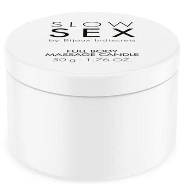 BIJOUX SLOW SEX - TESTMASSZÁZS GYERTYA 50 G