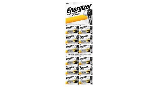 Energizer Alkaline Power AA Tartós Ceruza LR6 B12 Kartella