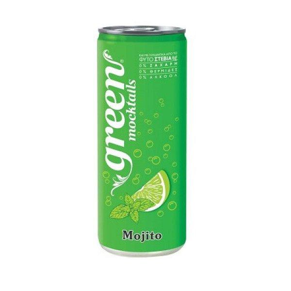 GREEN MOJITO ÍZŰ Ü.ITAL STEVIÁVAL 330 ml