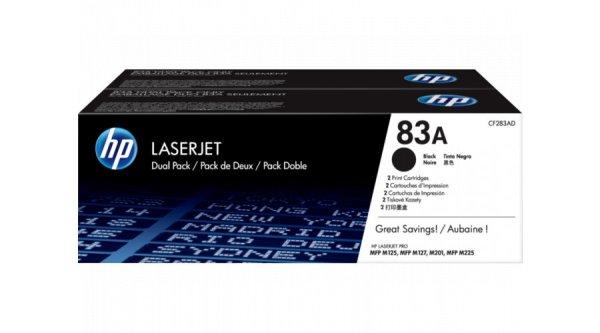 HP CF283AD (83AD) fekete eredeti toner duplacsomag (CF283AD)