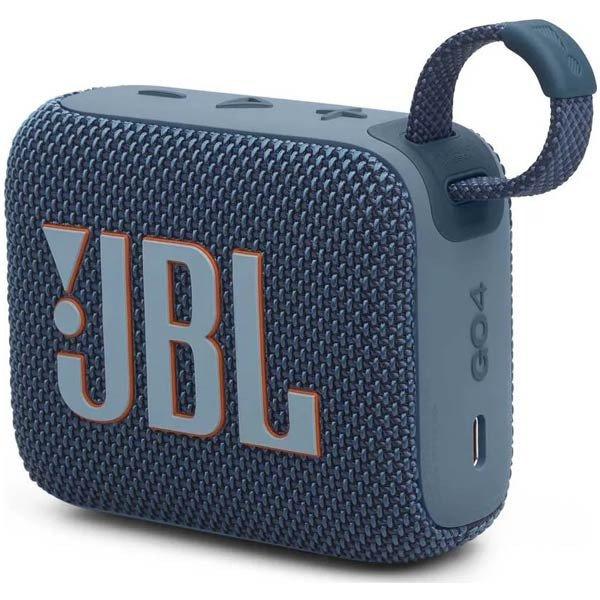 JBL GO 4 hordozható hangszóró, kék