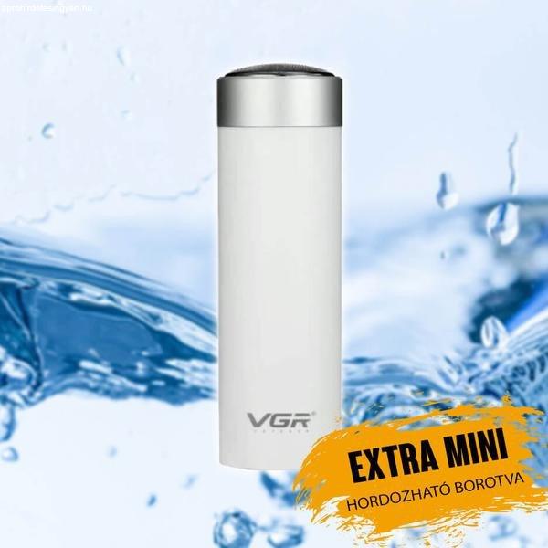 VGR Extra mini hordozható villanyborotva V339 készletkisöprés
