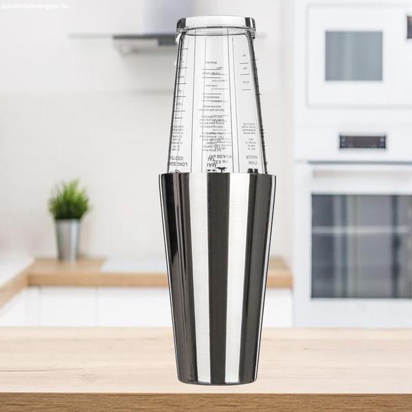 Rozsdamentes acél shaker AKCENT 0,5l 28781001 készletkisöprés