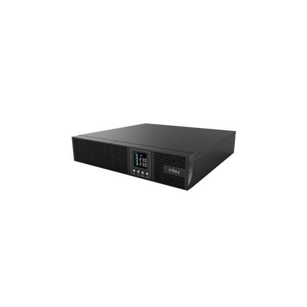 NJOY Szünetmentes 1000VA - Aster 1K (8x IEC C13, On-line, RS232, USB, szoftver,
LCD kijelző, 2U rack)