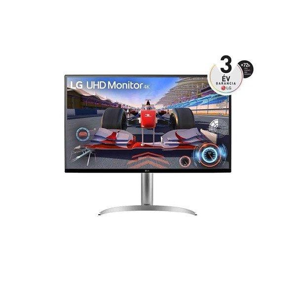 LG Monitor 32" - 32UQ750P-W (VA; 16:9; 4K 3840x2160; 4ms; 400cd; 144Hz;
HDMIx2; DP; USB-C; FreeSync, Spkr, Pivot)