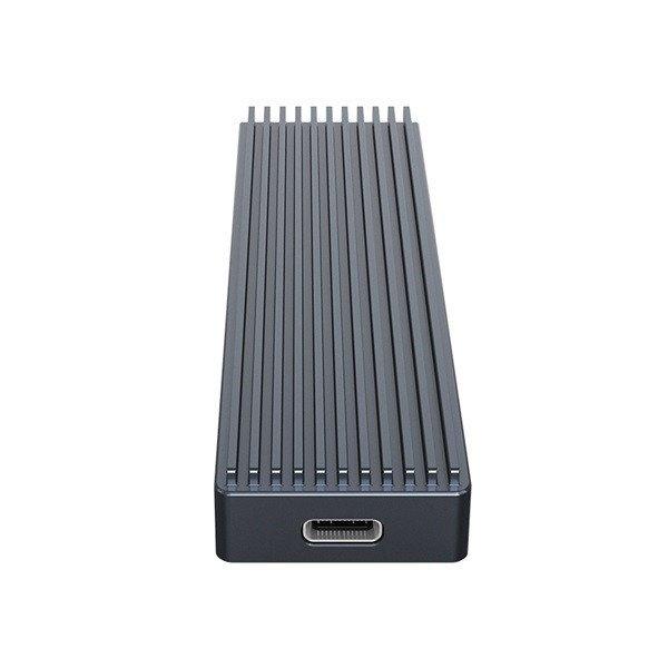 Orico Külső M.2 ház - M2PJM-C3-GY/39/ (USB3.1 USB-C 3.1 Gen2 -> M.2 NVMe,
Max.: 2TB, 10 Gbps, fekete)