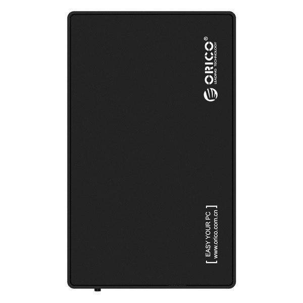 Orico Külső HDD/SSD Ház 3.5"/2,5" - 3588US3-V1-EU-BK/53/ (USB-A
3.0, Max.: 16TB, fekete)