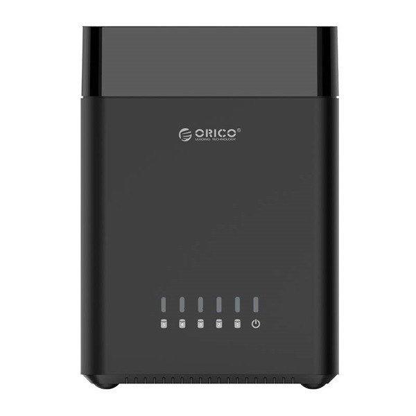 Orico Külső HDD tároló 3.5" - DS500U3-EU-BK/70/ (5 fiók, USB-A 3.0,
Max.: 5x16TB, fekete)