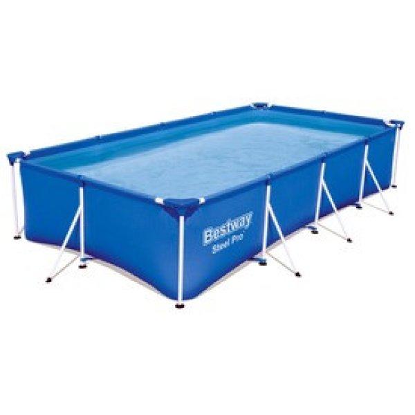 Bestway Fémvázas medence szögletes 400x211x81cm