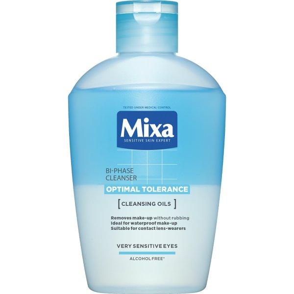 Mixa Kétfázisú sminklemosó szemre 125 ml