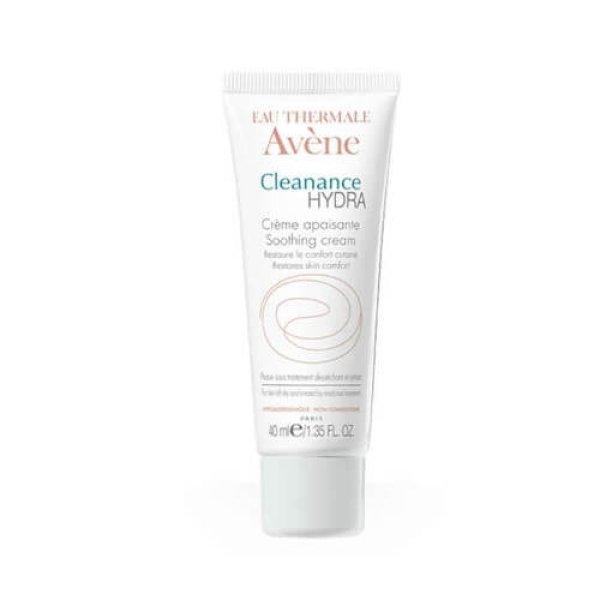 Avène Nyugtató krém száraz bőrre Cleanance Hydra
(Soothing Cream) 40 ml