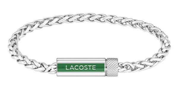 Lacoste Stílusos acél karkötő Spelt 2040337