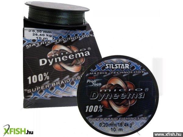 Silstar Pt Dyneema Fonott Zsinór 10M 0,10 /5,5Kg/
