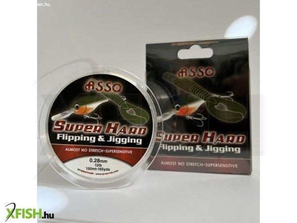 Asso Flipping And Jigging Pergető Monofil Zsinór 150 m 0,30 mm 14 lb