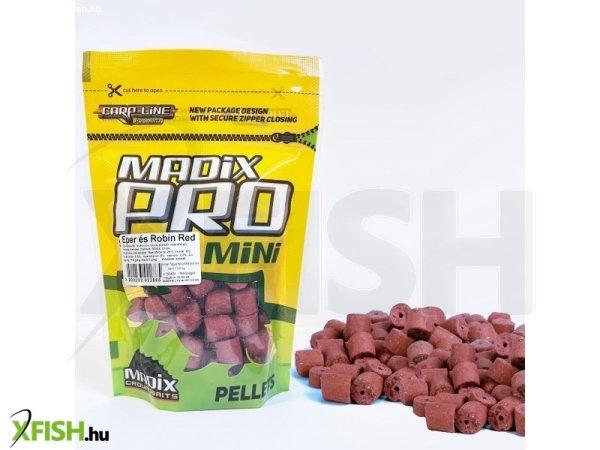 Madix Fúrt Horog Pellet Eper Robin Red 14mm 200g