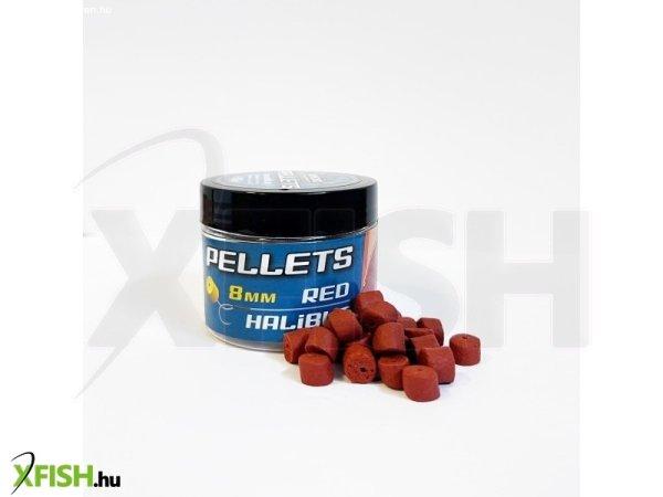 Madix Fúrt Horog Pellet Red Halibut 8mm 50g