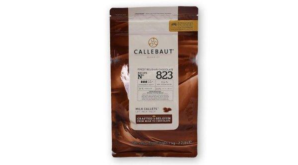 Tejcsokoládé pasztilla (korong) 1 kg Callebaut 823