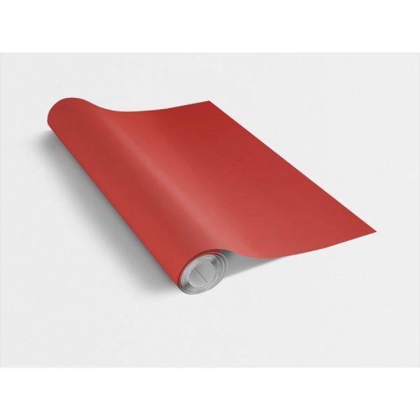 VERMILION RED MAT / matt cinóber piros 45cm x 15m öntapadós tapéta