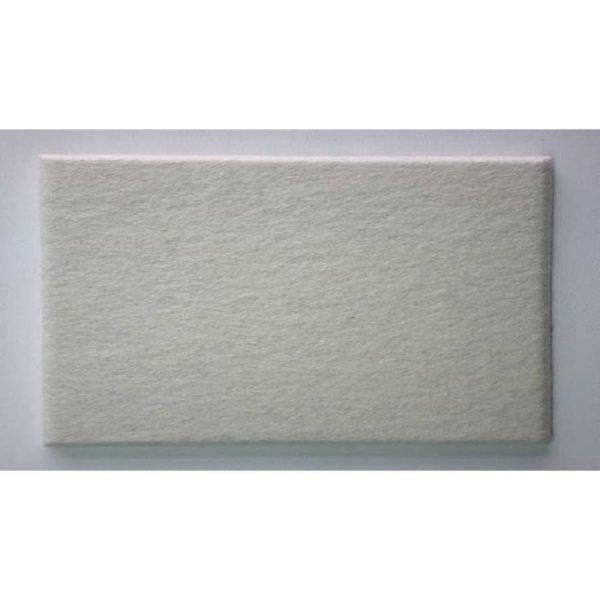 KERMA filc dekor falburkoló beltéri panel fehér-200 12,5x25cm, gyapjúfilc,
nemez falburkolat
