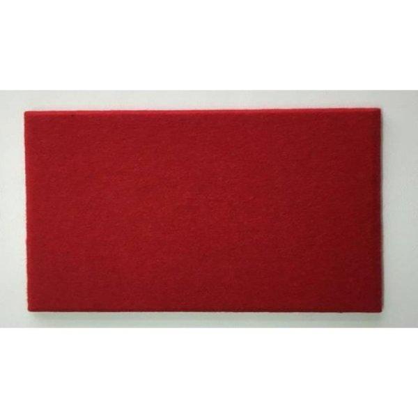 KERMA filc panel piros-211 12,5x25cm, Multifelt dekor nemez, gyapjúfilc
dekorpanel