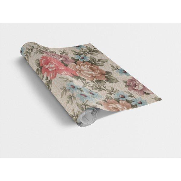 ROMANTIC / romantikus rózsák 45cm x 15m öntapadós tapéta, Vénilia Décor