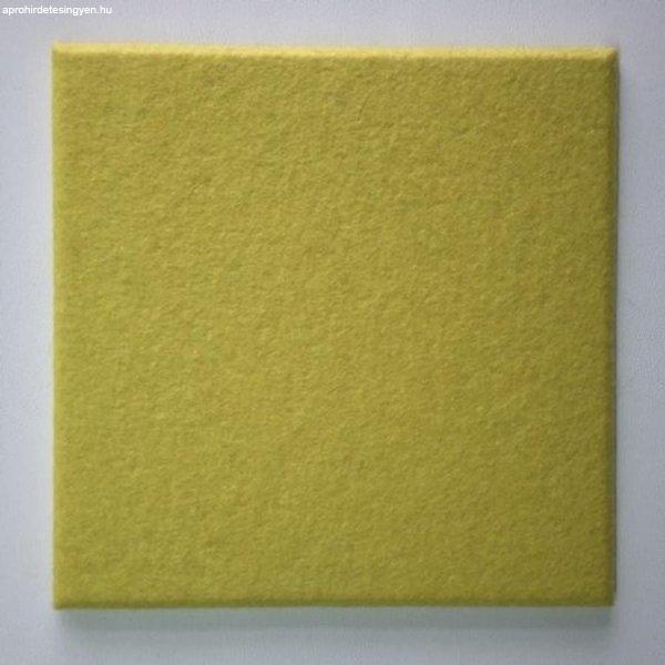 KERMA filc burkoló panel citrom-202 25x25cm, gyapjúfilc, nemez falburkolat