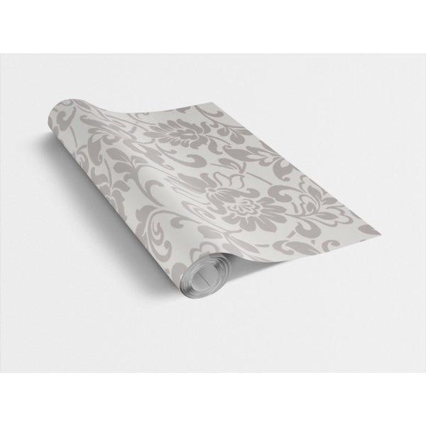 HERITAGE SILVER / heritage ezüst 45cm x 15m öntapadós tapéta