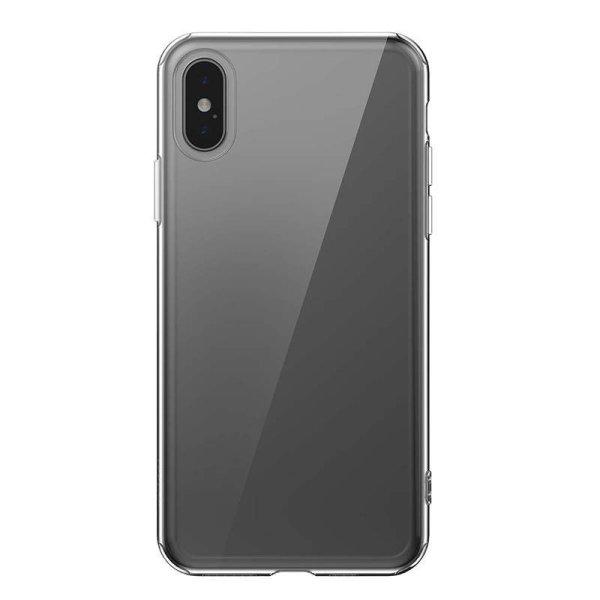 Baseus egyszerű átlátszó tok iPhone X-hez