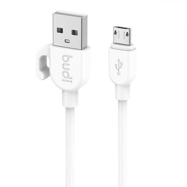 Budi micro USB kábel 2.4A 1m