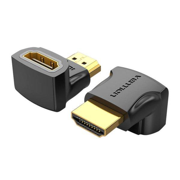 Vention AIOB0 90 fokos HDMI adapter (fekete)