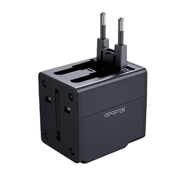 Utazási adapter McDodo CP-4120 2.1A gyorstöltés