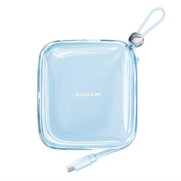 Powerbank Joyroom JR-L002 Jelly 10000 mAh, USB C, 22,5 W (kék)