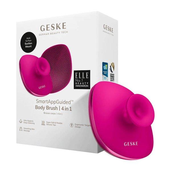 Geske Body Brush 4 az 1-ben (bíbor)