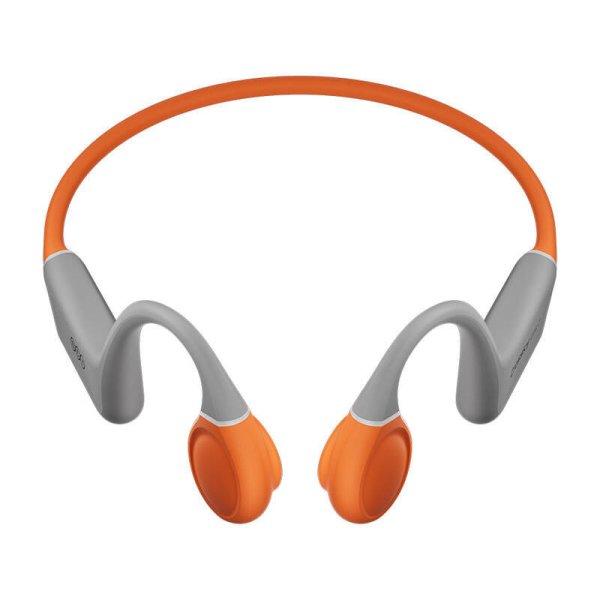 Earphones QCY T25 (grey+ orange)