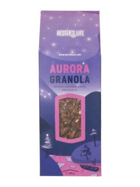 Hesters life aurora narancsos-csokoládés granola 300 g