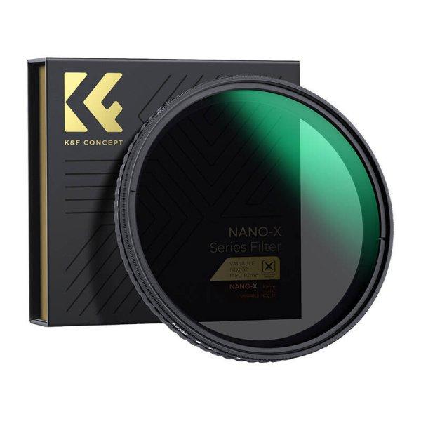 K&F Concept Nano-X 82mm ND2-ND32 XV38 szűrő