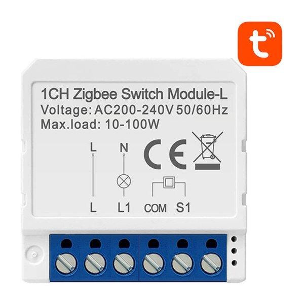 Okos kapcsoló Modul ZigBee Avatto LZWSM16-W1 Nincs semleges TUYA