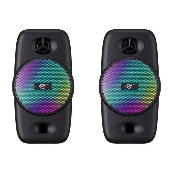 Havit SK213 Számítógépes hangszórók 2.0 Bluetooth RGB