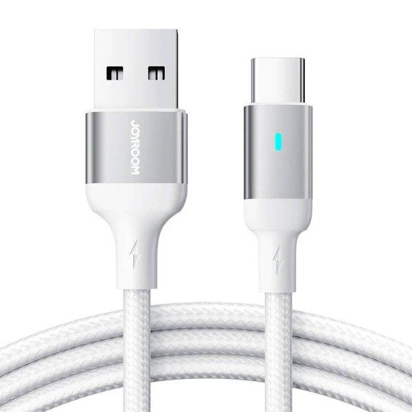 Kábel USB-A / Type-C / 3A / 3m Joyroom S-UC027A10 (fehér)