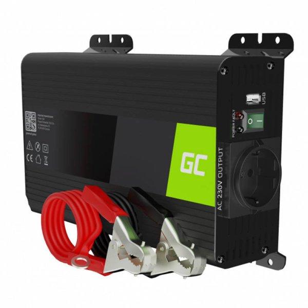 Zöld Cell 12V – 230V 300W/600W Inverter (tiszta szinuszhullám)