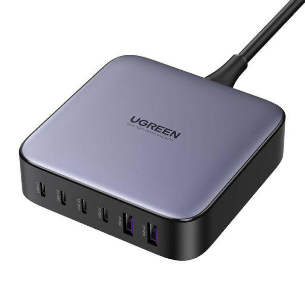 UGREEN 2xUSB-A, 4xUSB-C, GaN, 200W-os táptöltő